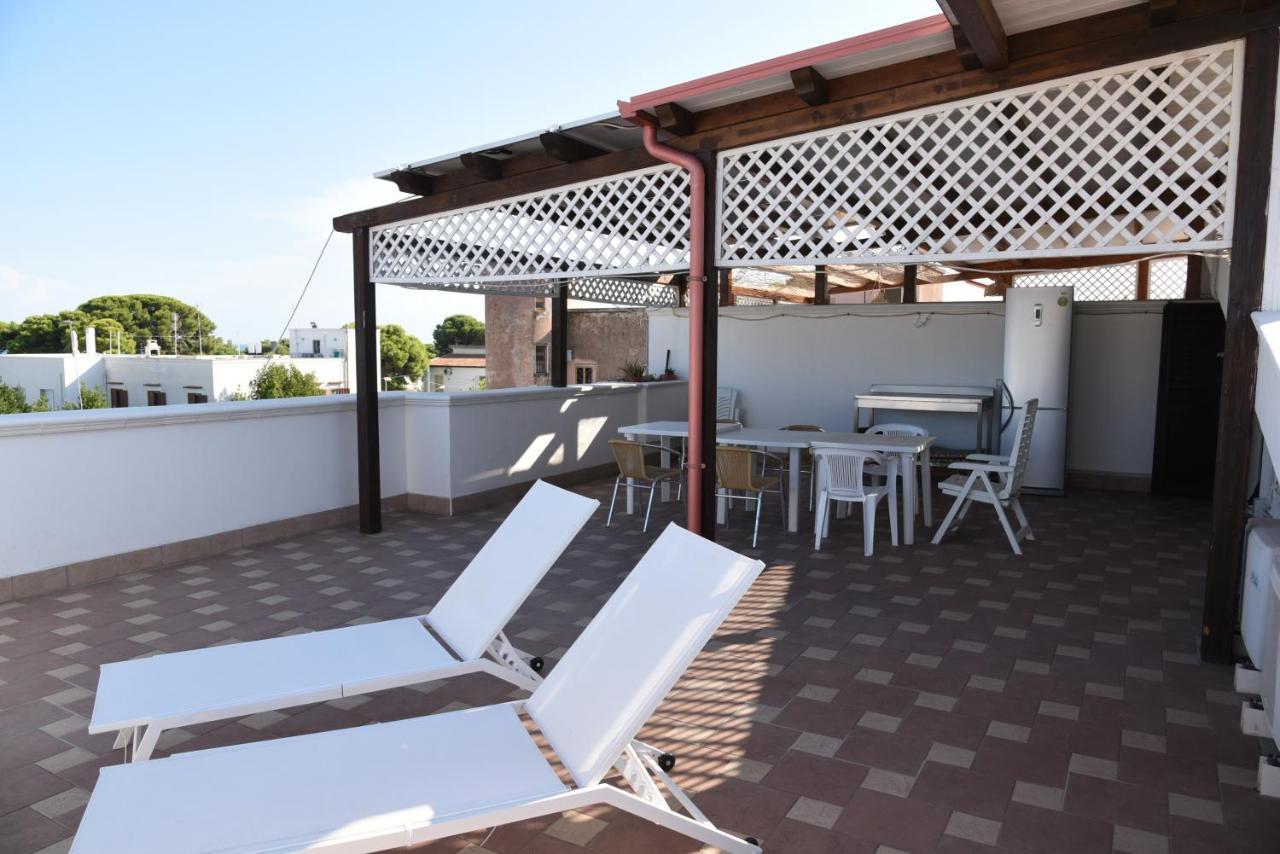 Villa Mamitas - Terrazza Panoramica - Box Privato - Servizio Spiaggia Siponto Buitenkant foto